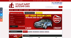 Desktop Screenshot of alfutaimcars.com
